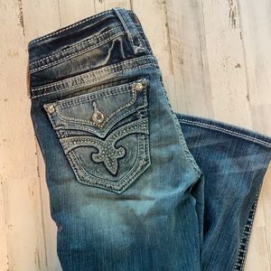 Rock Revival Greer Boot med blue wash